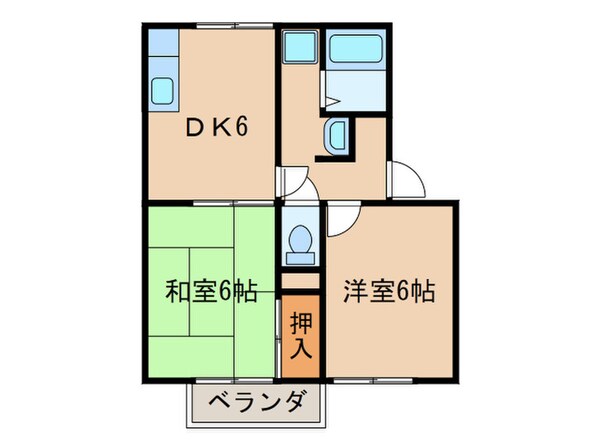 セジュ－ルサツキの物件間取画像